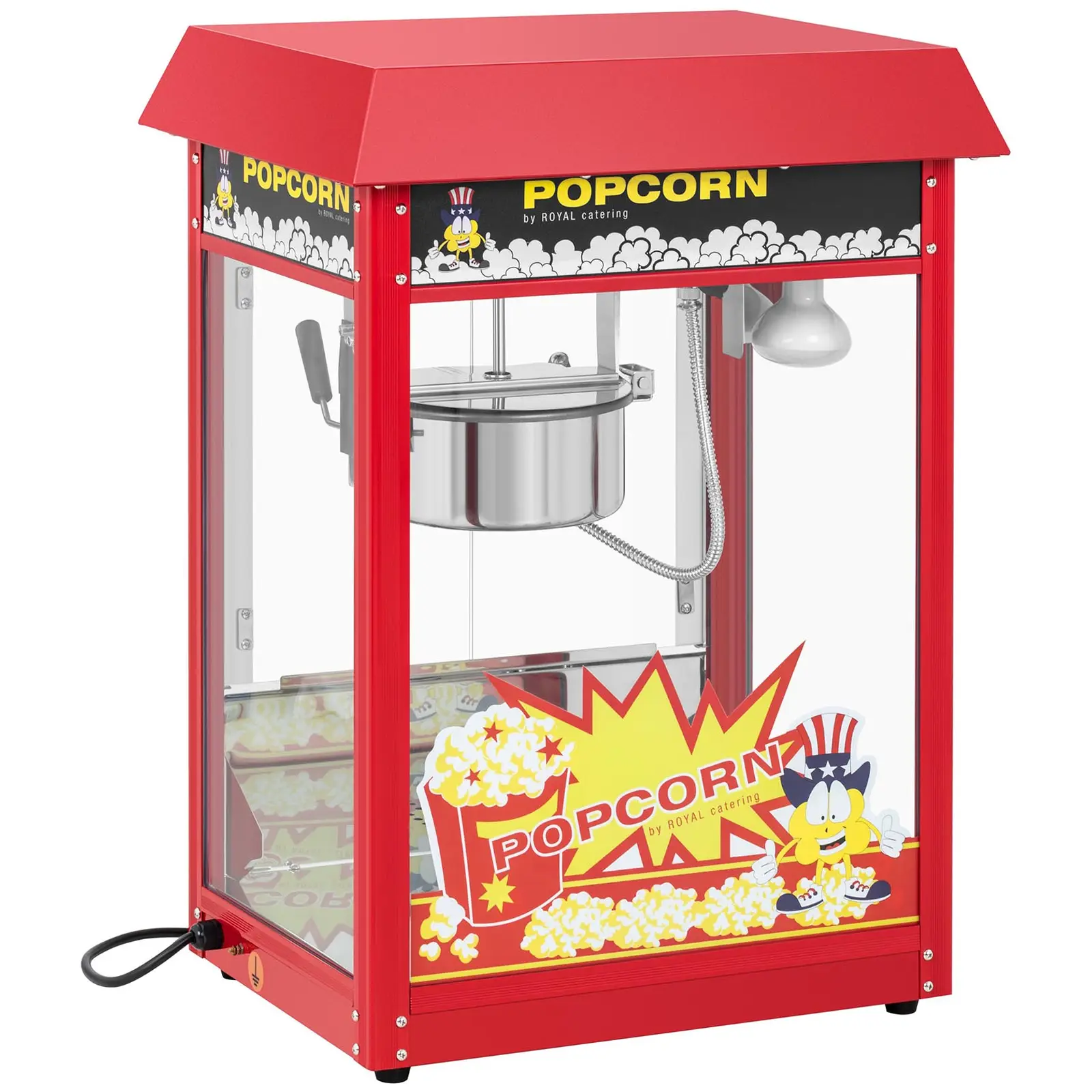 Popcornmachine - Rood dak