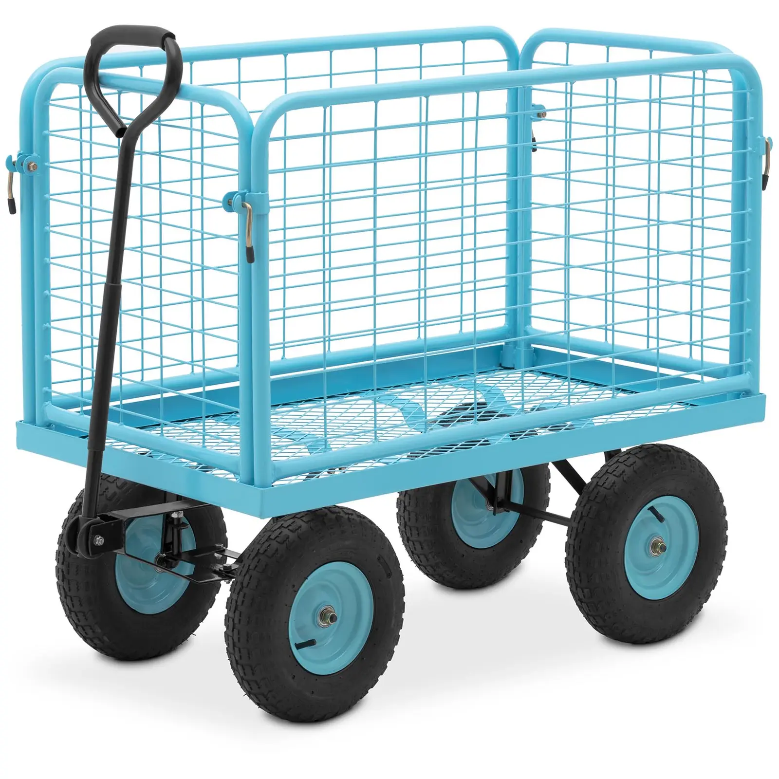 Transportwagen - 400 kg - afneembare zijhekken
